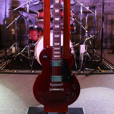 1994 Gibson Les Paul Studio with Ebony Fretboard - Wine Red, with original case image 1