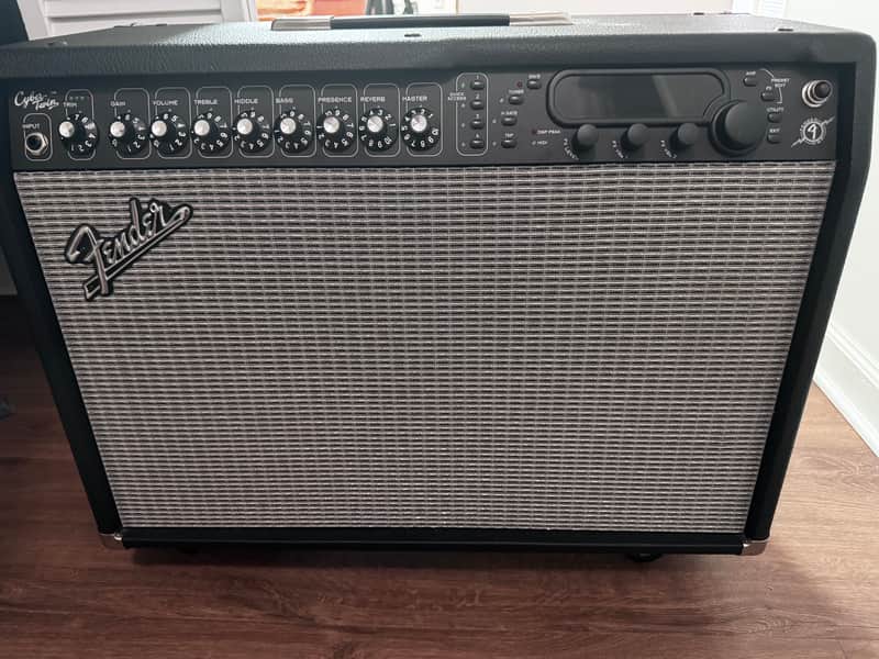 Fender Cyber-Twin 2 x 65-Watt 2x12" Modeling Guitar Combo 2001 - 2004 - Black image 1