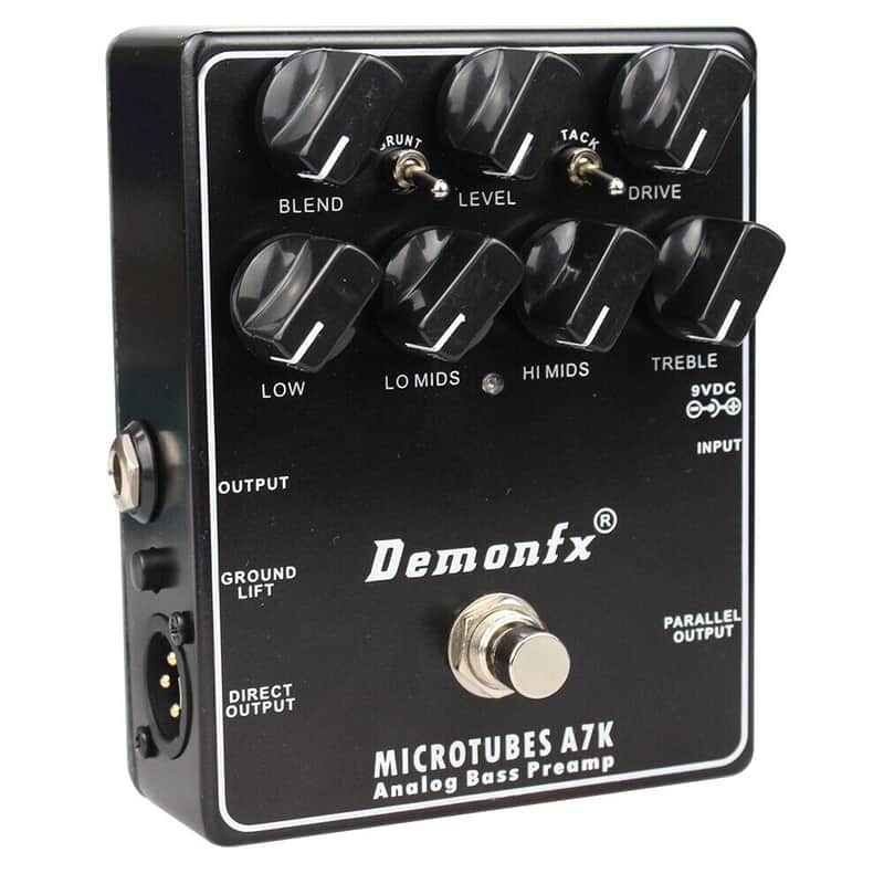 DemonFX Microtubes A7K Bass Preamp Pedal Darkglass Clone | Reverb