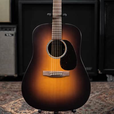 Martin D-X2E Dreadnought Acoustic/Electric Guitar - Ziricote Burst with Gig Bag image 3