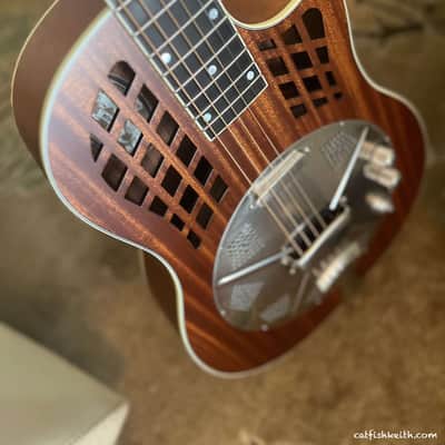 National Reso-Phonic Reso Rocket WB (Wood Body) 2023 Mahogany w/ Hotplate - IN STOCK NOW! image 10