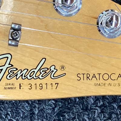 Fender American Stratocaster 2 Knob 1983 - Black image 17