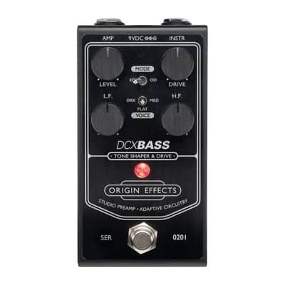 Reverb.com listing, price, conditions, and images for origin-effects-dcx-bass-tone-shaper-drive-pedal