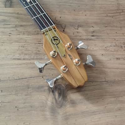 Kay Flying V bass 1980s - natural image 11