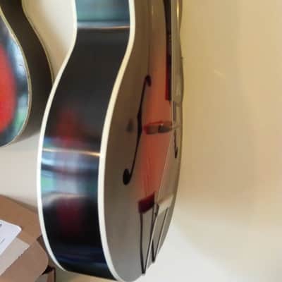 Harmony Monterey H950 USA Vintage Late 1940s/Early 1950s Acoustic Blues/Jazz Maple/Birch Archtop Guitar, Completed Professional Restoration/Partial Rebuild. image 4