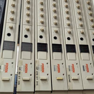 Fostex DCM100 , 8-Channel MIDI Controlled Rackmount Mixer Made In Japan image 2