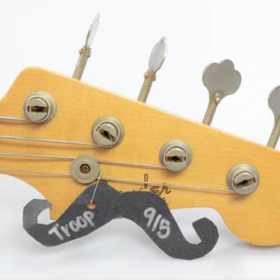 Fender 1962 Precision Bass Relic Olympic White Justin Meldal-Johnsen #32892 image 10