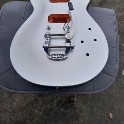 Gibson Les Paul 80's - Silver/Plum image 2