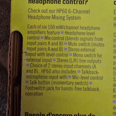 PreSonus HP4 4-Channel Headphone Amplifier 2010s Blue image 7