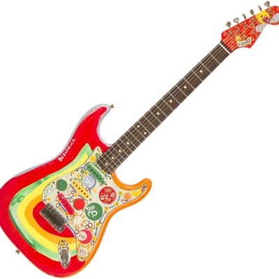 Fender CUSTOM SHOP GEORGE HARRISON STRAT MASTERBUILT P.WALLER SIGNATURE RW #83840 - ROCKY image 1