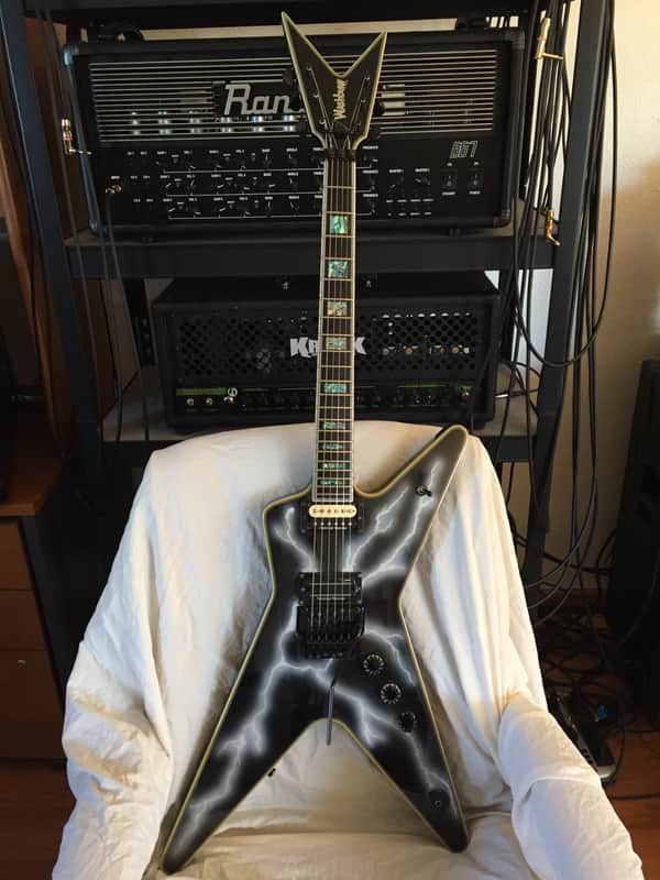 Washburn Dimebag Funky Monkey Black Bolt | Reverb