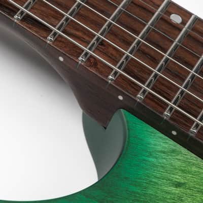 EART EXP-H6-ULTRA, Roasted Bookmatch Mahongay,24 Stainless Steel Frets image 5
