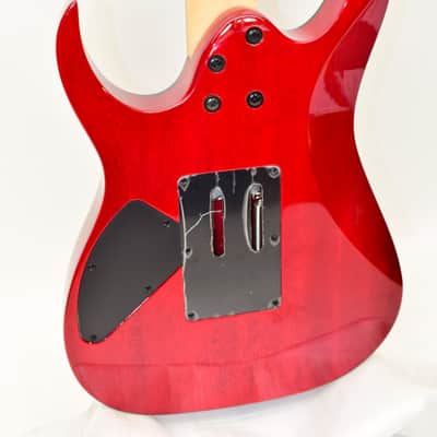 2024 Ibanez RG470PB Electric Guitar, Red Eclipse Burst image 9