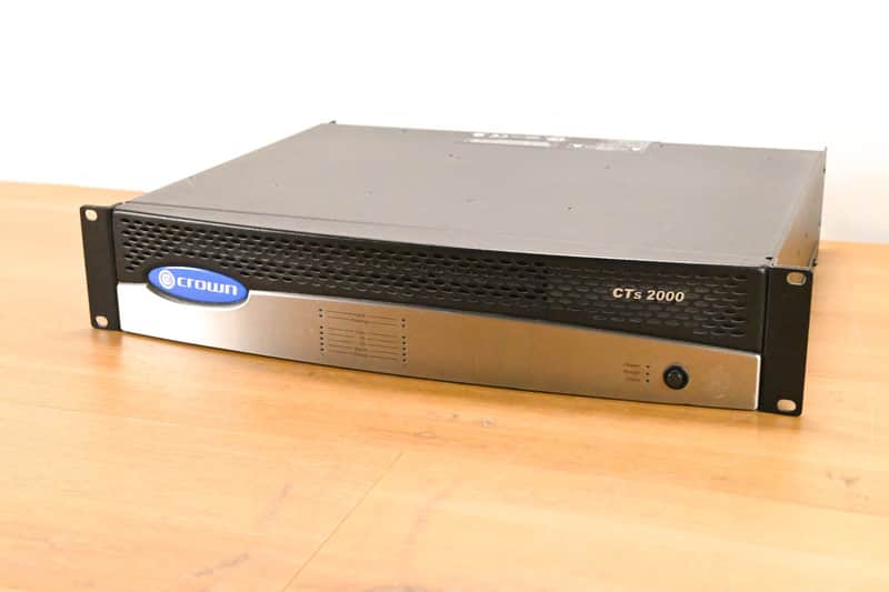 Crown CTs 2000 2-Channel 1000W Power Amplifier CG01YVH image 1