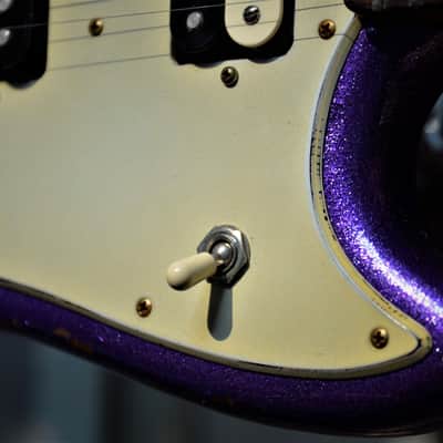 Fender Mustang American Relic Custom  2013 Purple Sparkle HH image 23
