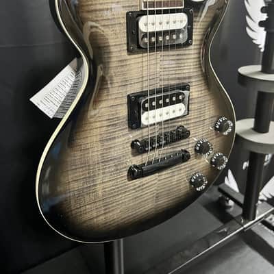 Dean Thoroughbred X Flame Maple Charcoal Burst image 2