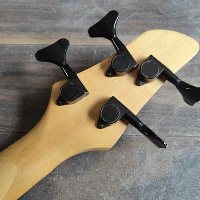 1990's Aria Pro II IGB-50 Integra Active PJ Bass Guitar (Mahogany) image 10