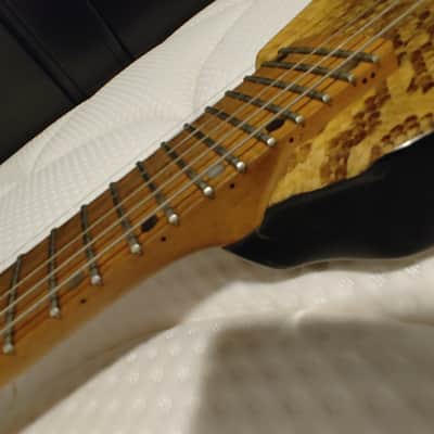 ROSCOE Real Python Skin RR V 1984 Custom Guitar image 10