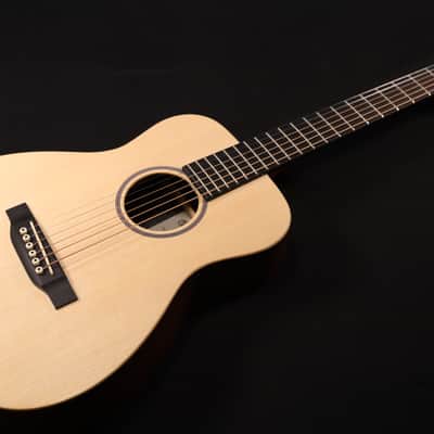 Martin Little Martin LX1 Acoustic Guitar with Gig Bag, Sitka Spruce and Mahogany HPL Construction, Modified 0-14 Fret, Modified Low Oval Neck Shape 417 image 2