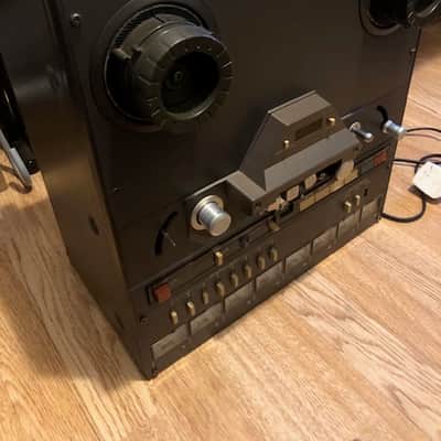 TASCAM 38 1/2" 8-Track Reel to Reel Tape Recorder 1980s - Brown image 2
