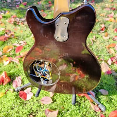 Mosrite Blues Bender 1971-1973 - Black/Burgandy image 14