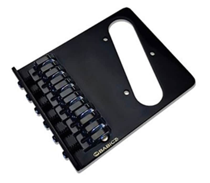 Babicz FCH Z SERIES Tele Bridge, Single Coil, black image 1