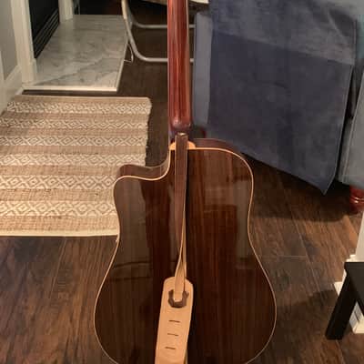Washburn Pro D10SCEDL Acoustic Electric Guitar  with Gator Hard Shell Case image 6