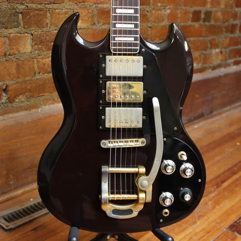 Ibanez Model 2383 SG Custom HHH 1970s - Walnut | Reverb