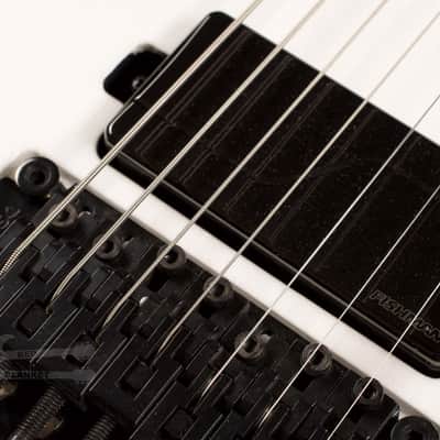 B.C. Rich Warlock Legacy Extreme 7 with Floyd Rose - Gloss Glitter Rock White image 9