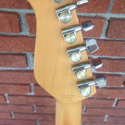 Applause  Stratocaster red electric guitar 1980 -  1990 image 5