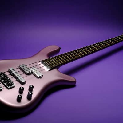 Warwick Masterbuilt Streamer Stage I 2023 - Solid Purple Mist Metallic Satin image 2