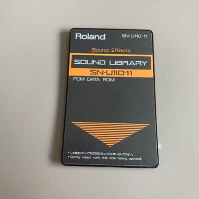 Roland SN-U110-11 "Sound Effects" PCM ROM card image 1