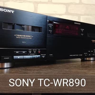 Sony TC-WR890 Rare Vintage MINT Cassette Deck Serviced Warranty Dolby HX Pro image 10