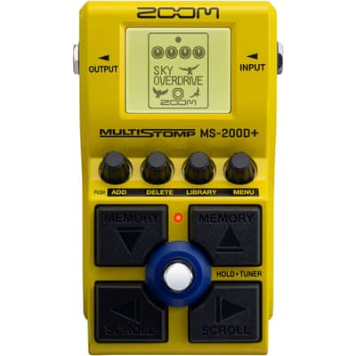 Zoom MS-200D+ MultiStomp Overdrive and Distortion Pedal image 2