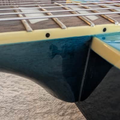 2022 Epiphone Les Paul Standard '60s Quilt Top - Transparent Blue (Flawless + 1 Scratch) image 6
