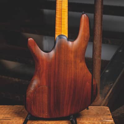 1991 Carl Thompson Custom 4 String Bass Guitar w/ OGB - Used image 2