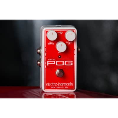 Electro-Harmonix Nano POG Polyphonic Octave Generator Pedal with Guitar, Bass, and Organ Sound Recreation image 4