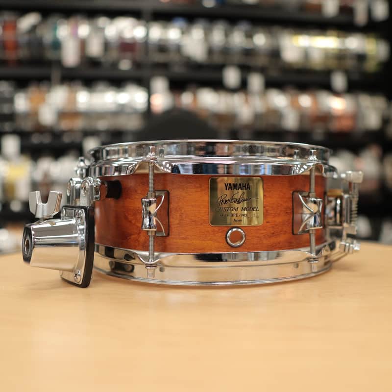 Pre-Owned Yamaha Peter Erskine Signature 4x10" Maple Snare Drum MDS-10PE image 1