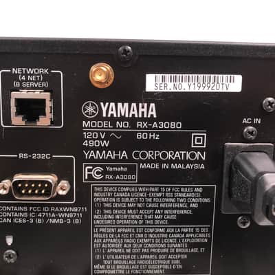 YAMAHA RX-A3080 9.2-Ch x 150 Watts A/V Receiver Bild 10
