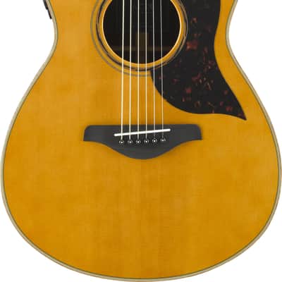Yamaha AC3R Vintage Natural Acoustic Electric Guitar image 3