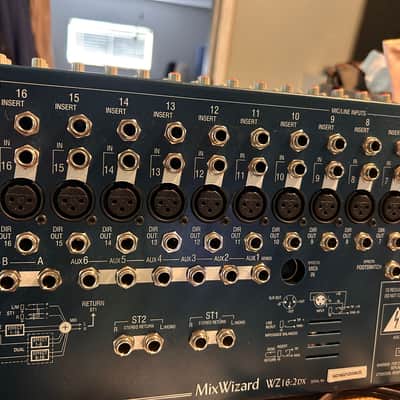 Allen & Heath MixWizard WZ 16:2DX 16-Input Mixer with Dual Digital Effects 1999 - 2003 - Blue image 4