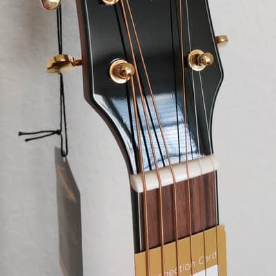 Cort Gold Series A6 Solid Sitka Spruce/Mahogany Auditorium Cutaway with Electronics 2010s - Natural Glossy image 6
