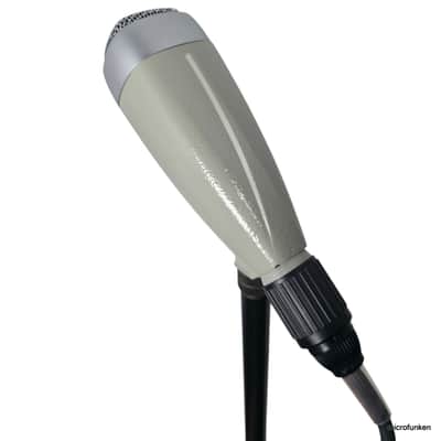 Sennheiser MD21-2 60's Vintage Dynamic Microphone. Case. Adapter Cable XLR. MD21 image 5