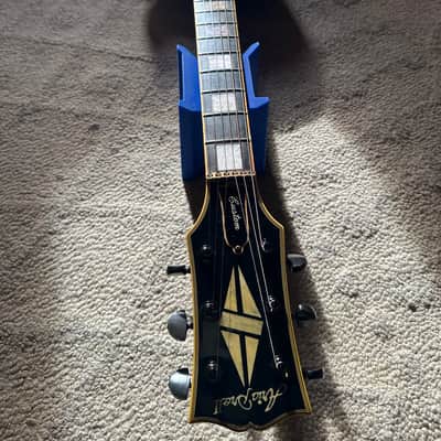 1980 Aria Pro II Les Paul Custom - Kirk Hammett Vibes - Ebony Blacked Out image 10