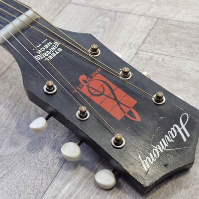 1950s Harmony USA H1213 Archtone Semi-Acoustic image 14