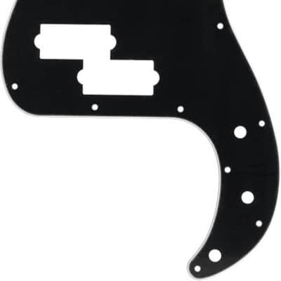 Fender 13-hole Modern-style Precision Bass Pickguard - Black image 2