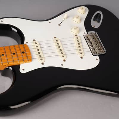 Fender '57 American Vintage Reissue Stratocaster - 2011 - Black over Daphne Blue w/OHSC image 16