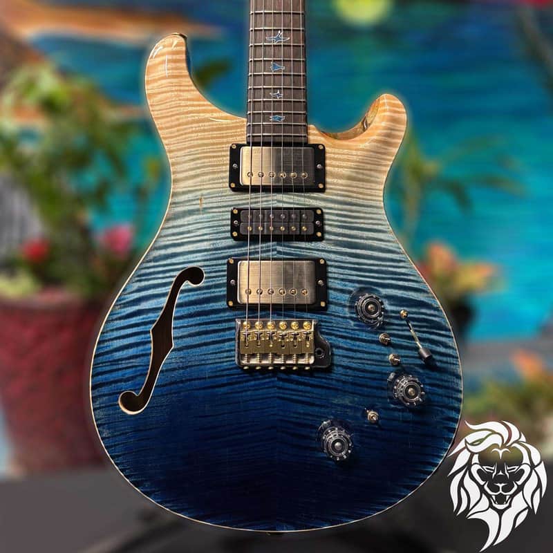 PRS Private Stock 11033 Special 22 Semi-hollow Piezo Iceberg Fade 0385563 image 1