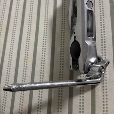 Tama MC69 FastClamp Single Tom Holder with Ball and L-Rod Mount 2010s Chrome image 2