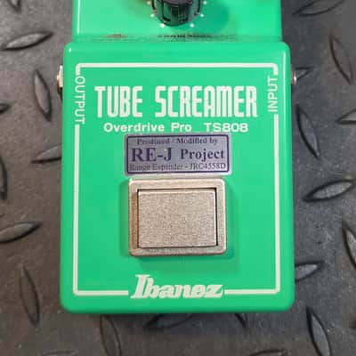 Ibanez TS808 With Analogman Silver Mod Overdrive Pro Tube Screamer Modded image 2
